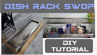 How to change HDB style Dish Rack #hdb #kitchen #dishrack @Paulabusa