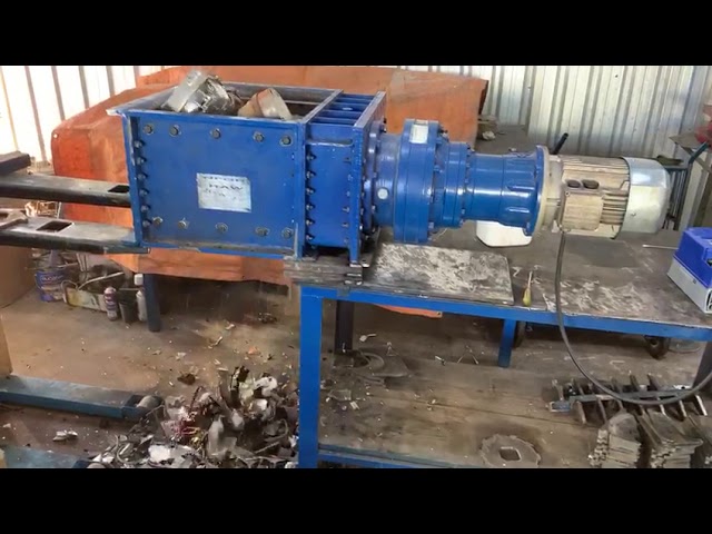 Bom Triturador de sucata de HDPE Shredder plástico caseiro Máquina