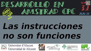Las instrucciones no son funciones [ #Z80 #ASM ]