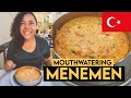 TOURISTS TRY THE BEST MENEMEN in Istanbul, Turkey 2021