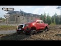 SnowRunner - Nissan Navara Pro 4x 4x4 - Driving Mud Offroad