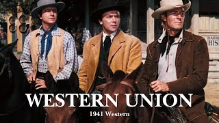 Famous WESTERN UNION /1941 Full Western Movie/English Wealth