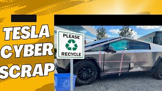 Tesla parts for scrap