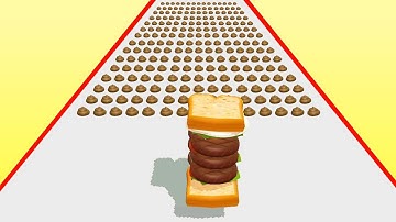 🍔Sandwich Runner - All Levels Gameplay Android, iOS Walkthrough | Part-2