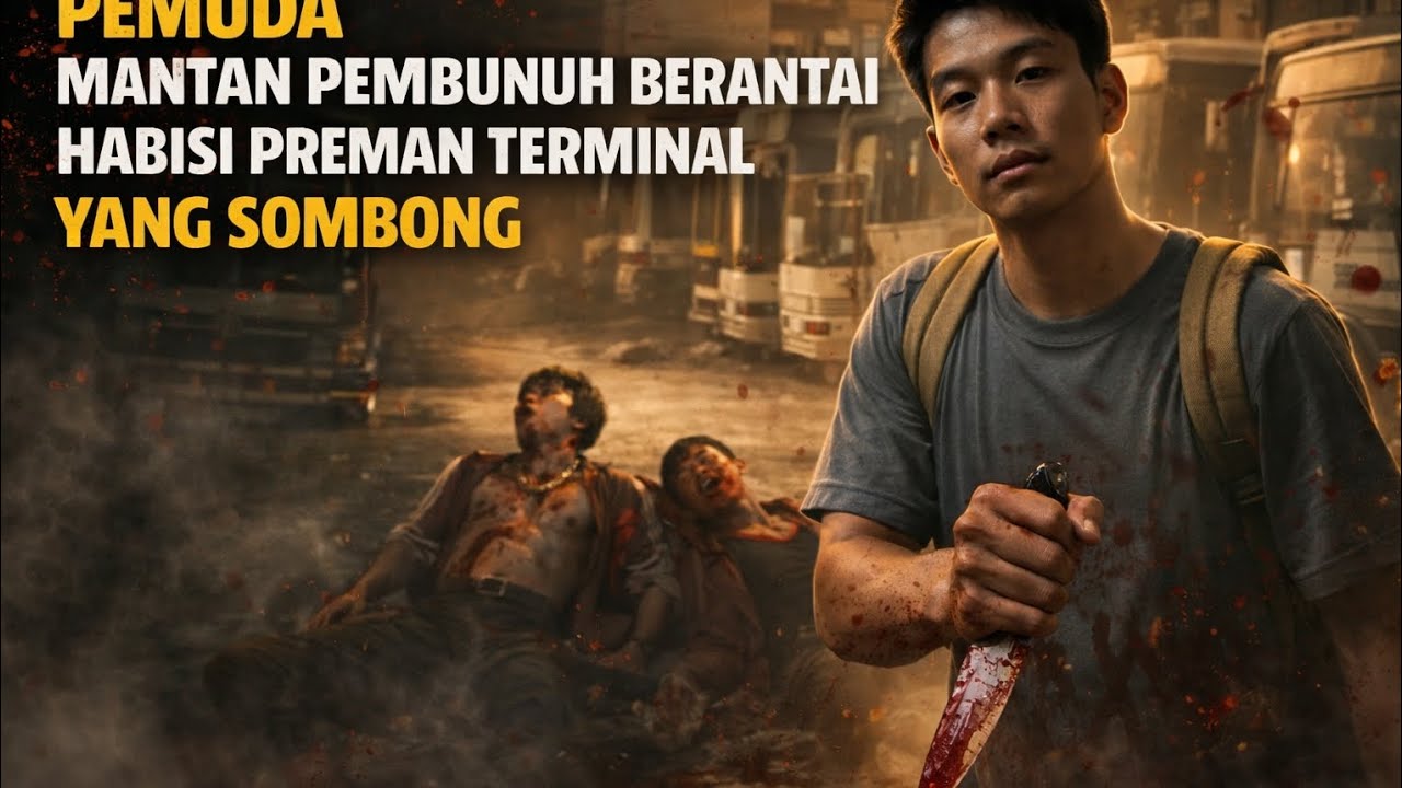 HEBOH🔴 SEORANG PEMUDA MANTAN PEMBUNUH BERANTAI YANG MENGHABISI PREMAN2 TERMINAL TERMINAL YG SOMBONG