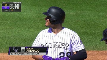 PIT@COL: Arenado rips a two-run double to left