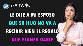 Mi esposo quiere darle a su hijo algo que sé que va a odiar y se lo dije