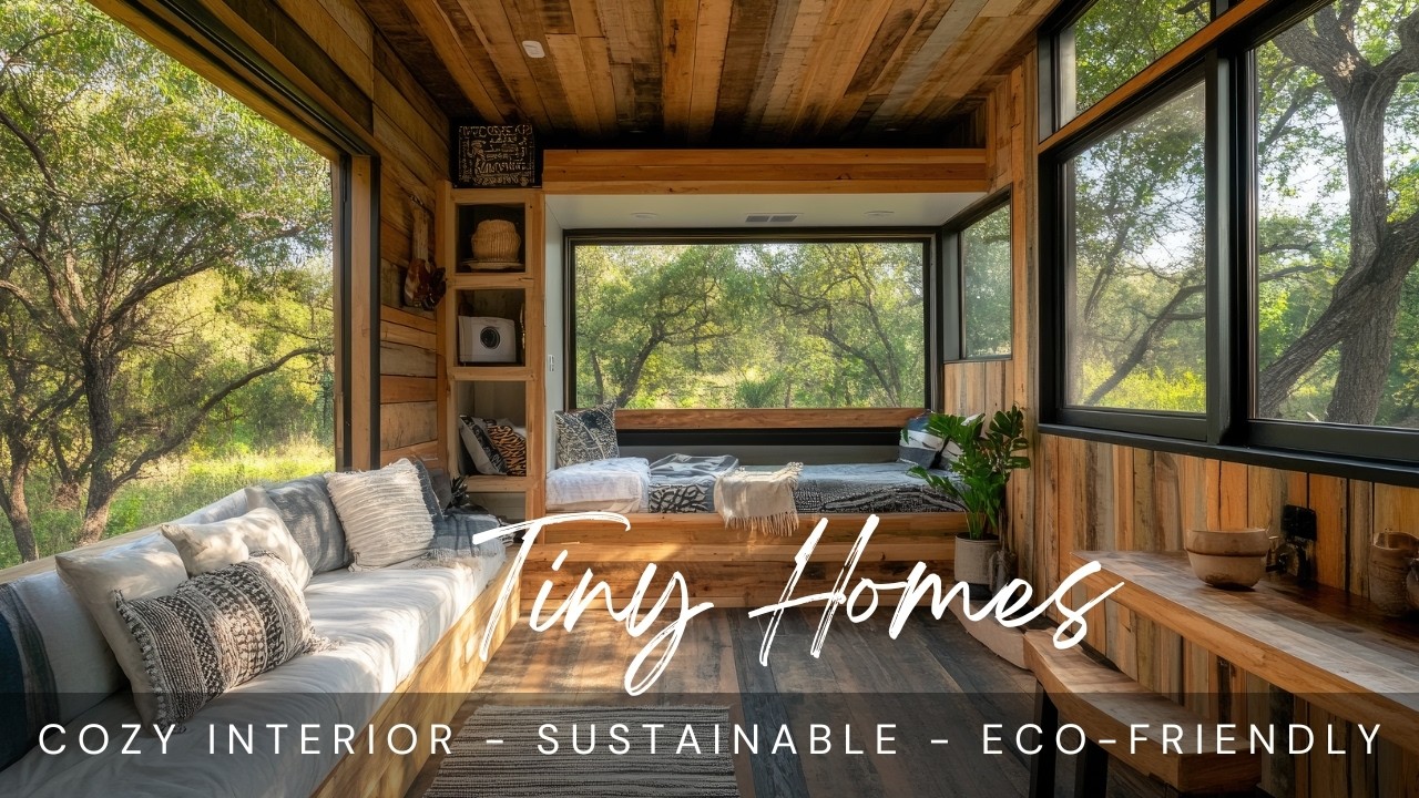 Modern Tiny Homes Design: Cozy Interiors with Sustainable & Eco ...