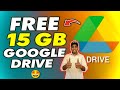 Free 15 GB Storage Google Drive ✅👍
