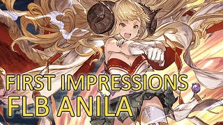 【Granblue Fantasy】First Impressions on FLB Anila