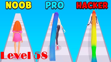 Hair Challenge in Best Result Gameplay iOS, Android Update All Trailers Game Mobile Level 58