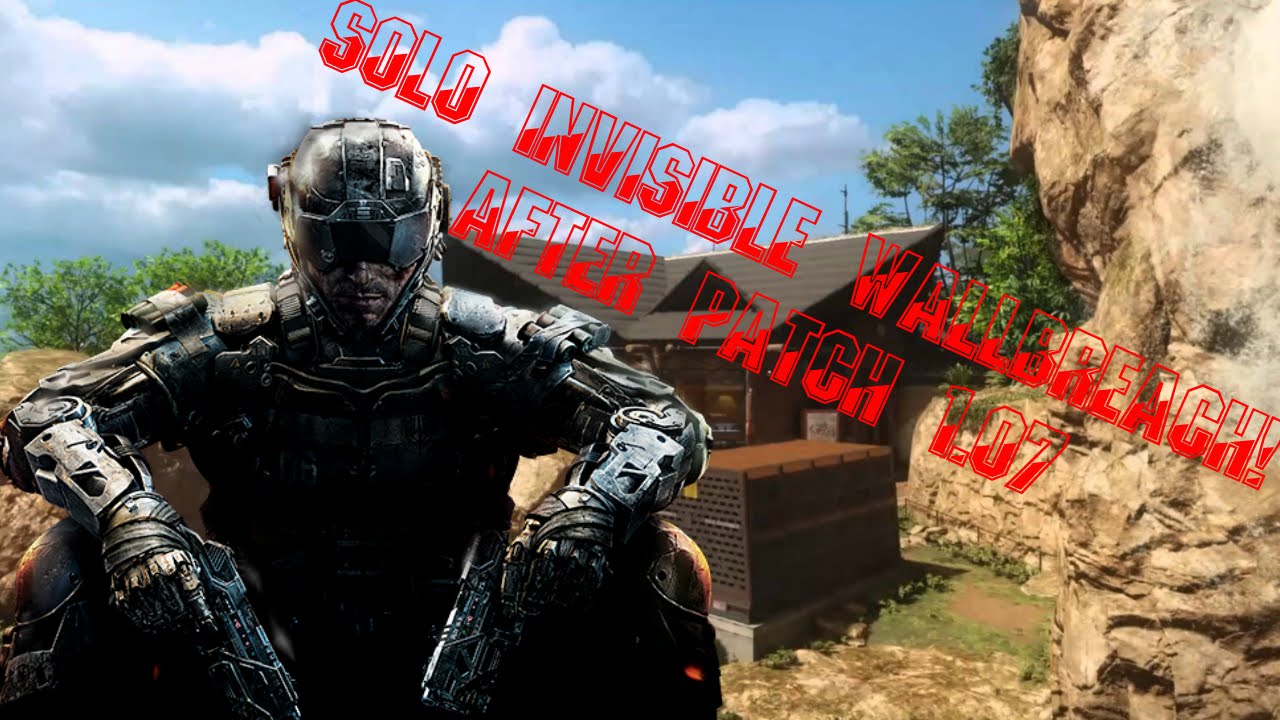 Black Ops 3 Glitches: WALLBREACH on HUNTED! INVISIBLE! After Patch 1.08!