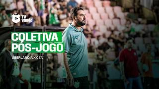 COLETIVA PÓS-JOGO | UBERLÂNDIA x CSA | Danilo e Diego Fumaça