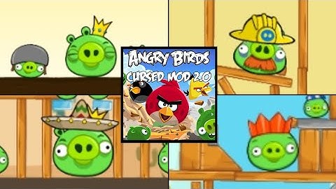 Angry Birds Cursed Mod 2.0 - All Bosses (Luta dos Bosses)