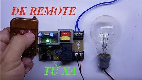 Điều khiển từ xa bằng remote 0378146805 _ kênh chế tác