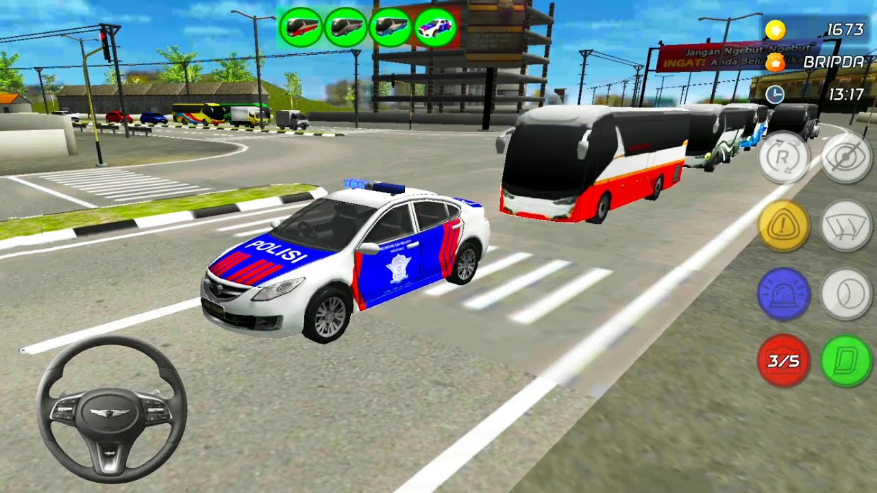 Highway Patrol Police Escort Buses Indonesian AAG Police 9 Android