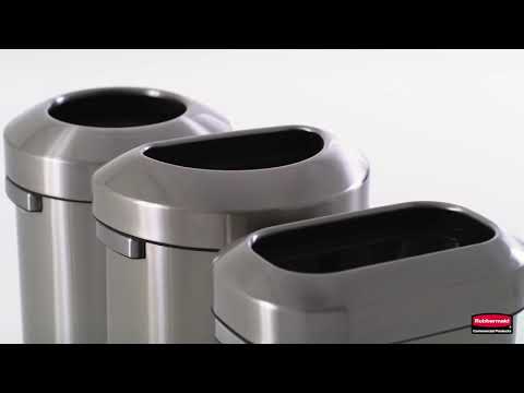 Rubbermaid Commercial Products Refine Trash Can