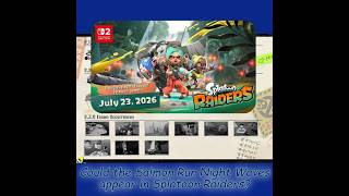 Will Night Waves be in Splatoon Raiders? #Shorts