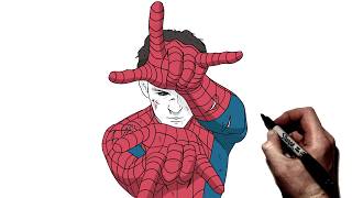 How To Draw Spider - Man | Step By Step | Brand New Day News