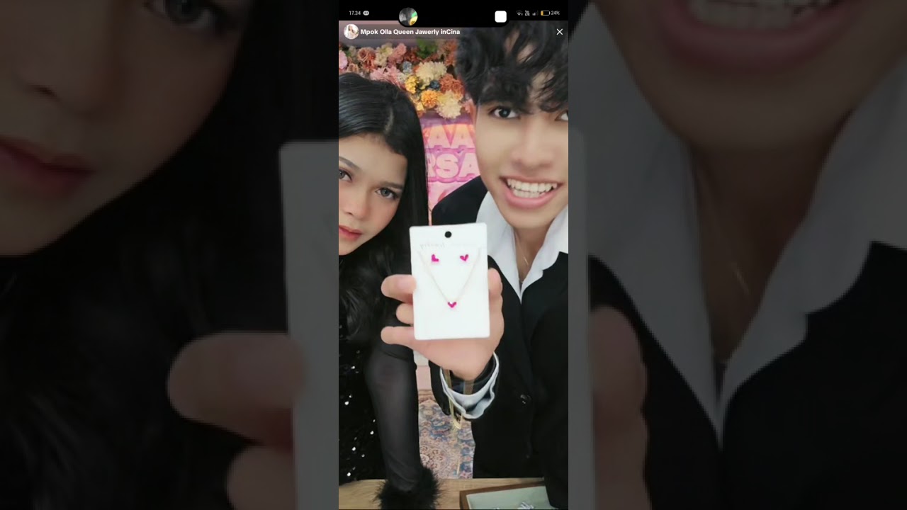 Live streaming zahby bareng Mpok olla