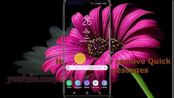 Samsung Galaxy S9 : How to Add or remove Quick decline messages (Android Oreo)
