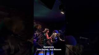 Ash Blossom banda - Decode Paramore - Galeras Rock bar - 10/01/26