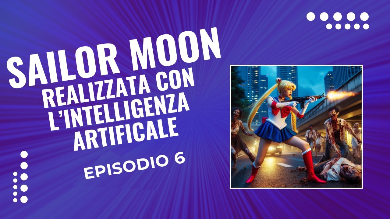 Sailor Moon realizzata con l'intelligenza artificiale - Ep. 6