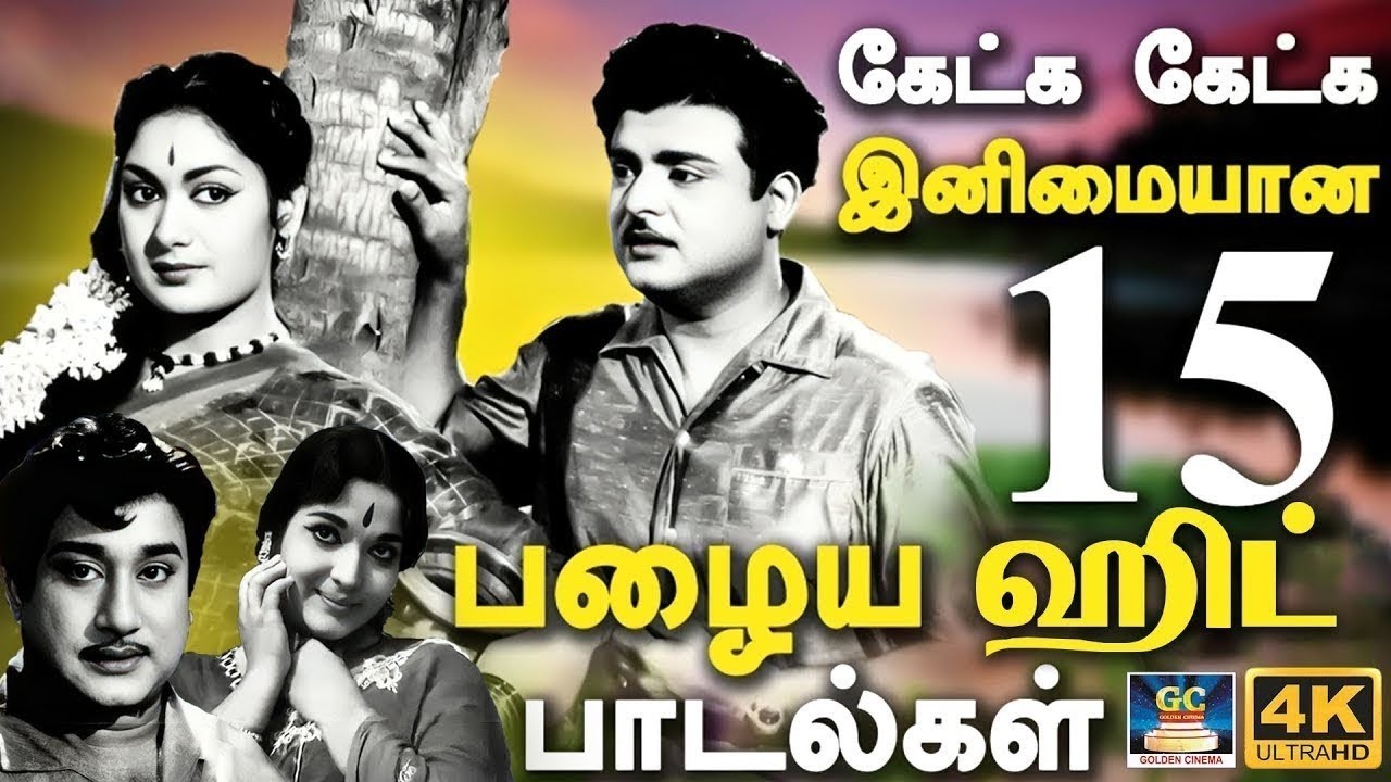 கேட்க கேட்க இனிமையான பழைய ஹிட் பாடல்கள் | Evergreen Classic Hit Songs | TMS & P.Susheela | 4K