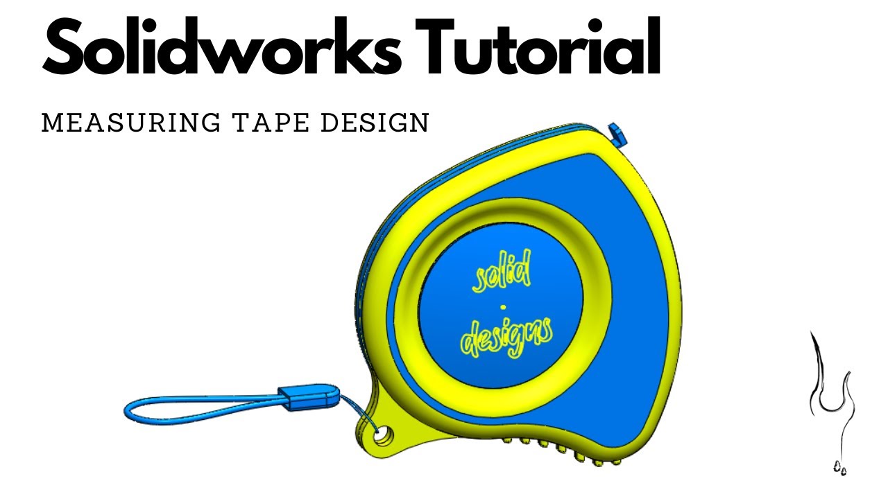 measuring tape design in solidworks 