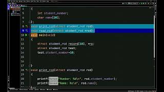 C Language - Struct Pointers Arrow Operator