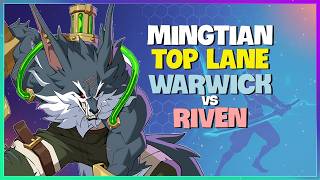 Rank 1 Warwick : This Dude is CRUSHING Riven in Challenger Elo screenshot 1