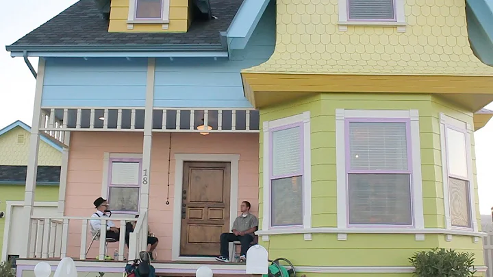 Disney/Pixar "Up" house tour in real life built in Utah by Bangerter Homes