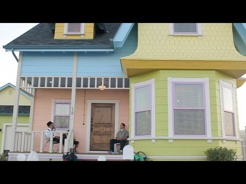 Disney/Pixar "Up" house tour in real life built in Utah by Bangerter Homes