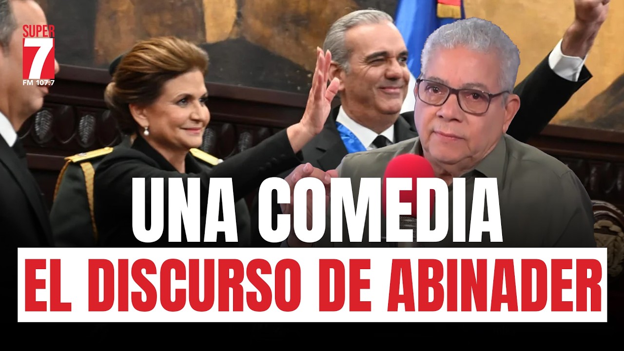 Abinader rompió el récord de mentiras en su discurso; Acroarte debe premiarlo al fantasioso del año