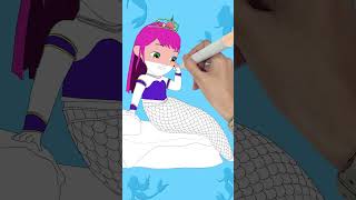 Mermaid Swimming Song | Princess Rhymes for Kids
