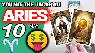 ARIES βπ€YOU HIT THE JACKPOT!π²π² β Horoscope for Today May 10 2025 | Tarot Reading