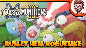 NEW Bullet Hell Roguelike with modular weapons! | Meow Munitions |