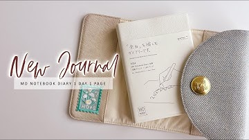 MIDORI 2024 NOTEBOOK DIARY 1 DAY 1 PAGE – A6 Size | Charmaine Dulak