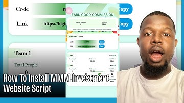 How To Install MMM Investment Website Script | I Built a Ponzi Scheme to Expose How They Work