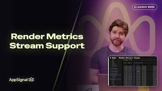 Monitor Render metrics and logs with AppSignal screenshot 4