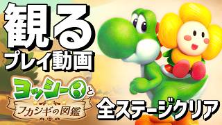 【ヨッシーとフカシギの図鑑】全ストーリー攻略プレイ動画（本編クリア後含む全ステージ）【Switch2】