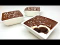 Brownie Schokoladen Dessert in 5 Minuten!  Kein Backofen!  Keine Gelatine!  Keine Eier!