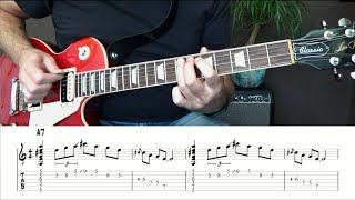 Blues Guitar - Four Mixolydian Blues Licks