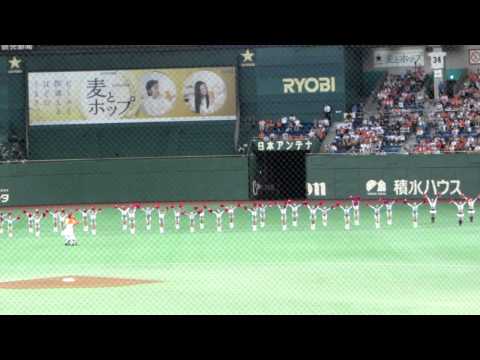 巨人対広島戦　8 17