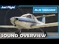 Pa38 tomahawk msfs  sound overview  just flight