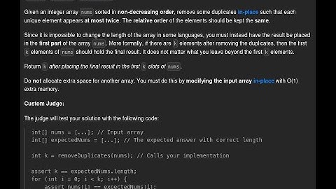 ASMR Whispered Coding — Solving Leetcode in C# — Remove Duplicates from Sorted Array