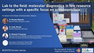 Molecular diagnostics in low resource settings with a focus on schistosomiasis