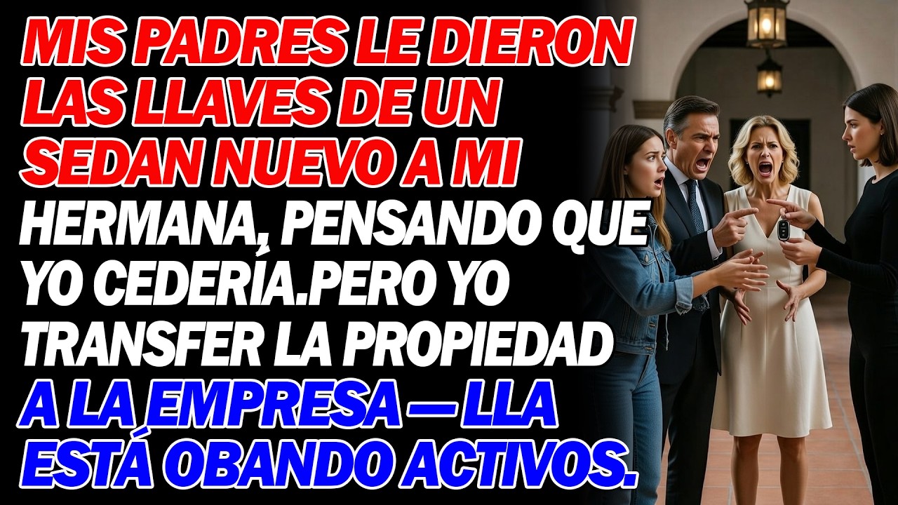 🚗 Mis padres dieron las llaves de mi auto a mi hermana—no esperaban que yo…😏