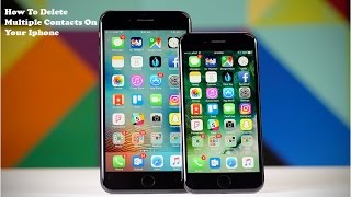 How To Delete Multiple Contacts Off Iphone IOS 10 / 10.2 / 10.3 - Fliptroniks.com screenshot 2