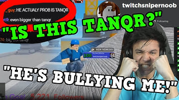 I CHALLENGED A STREAMER TO 1v1... (He Thought I Was TanqR)
